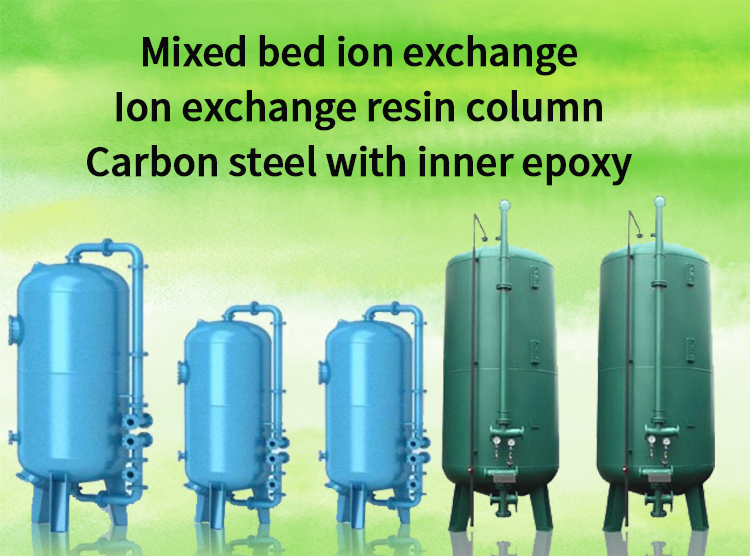 Ion exchange water purification system